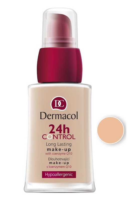 Основа тональная для лица «Dermacol» Control Long Lasting Make-Up,1, 30 мл