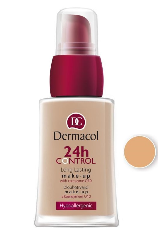 Основа тональная для лица «Dermacol» Control Long Lasting Make-Up,3, 30 мл