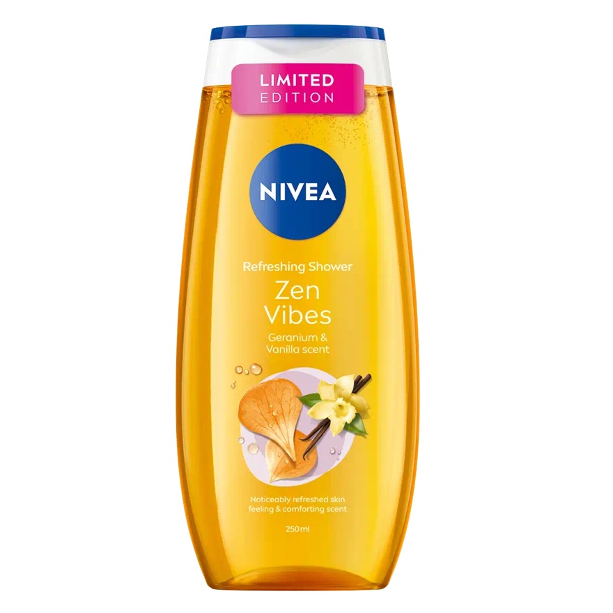Гель для душа «Nivea» Refreshing Shower Zen Vibes, 250 мл