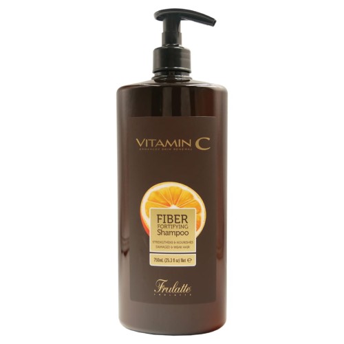 Шампунь для волос «Frulatte» Vitamin C Fiber Fortifying Shampoo, 750 мл