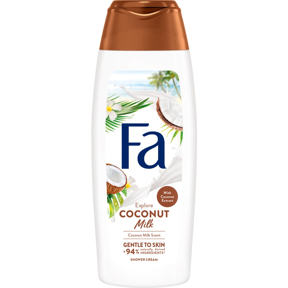 Гель для душа"FA"(кокосовое молоко)250мл