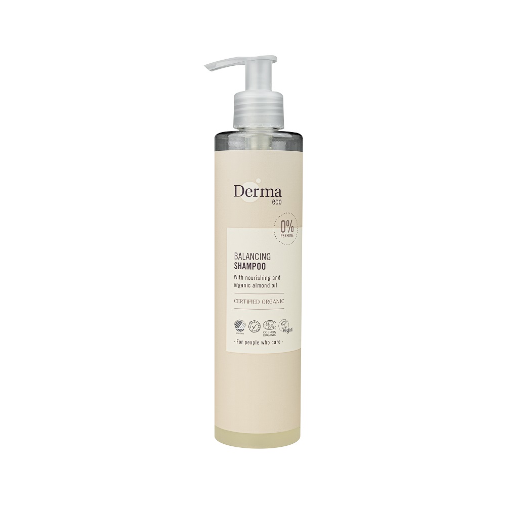 Шампунь для волос «Derma» Eco Balancing, миндальное масло+алоэ вера, 250 мл