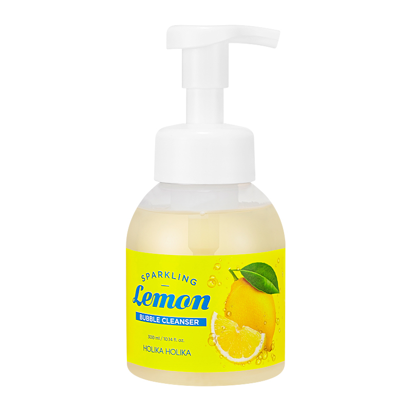 Пенка для умывания лица «Holika Holika» Carbonic Acid Lemon Bubble Cleanser, 300 мл