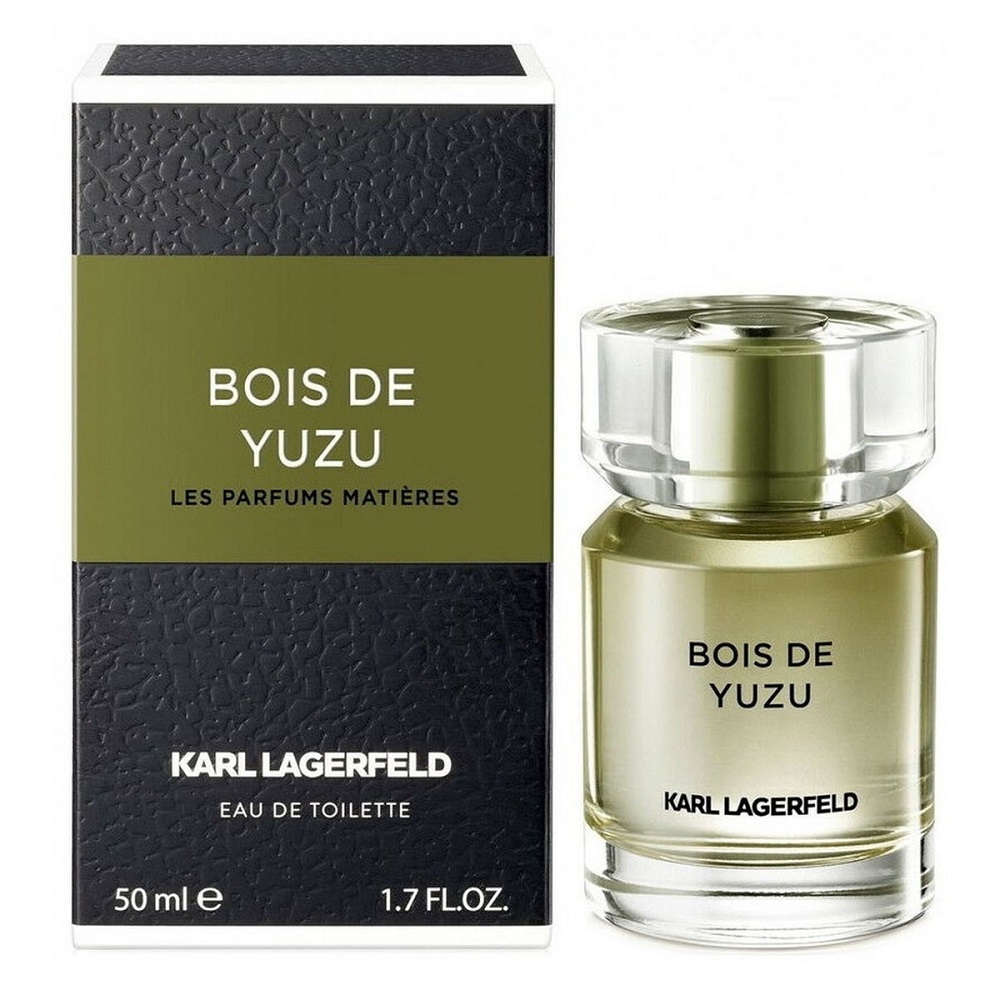 Вода туалетная мужская «Karl Lagerfeld» Bois De Yuzu Les Parfums Matieres EDT, 50 мл